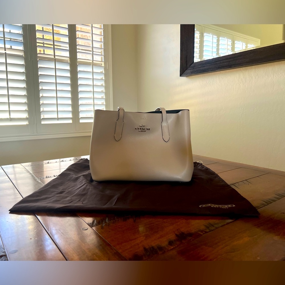 Coach purse with duster bag